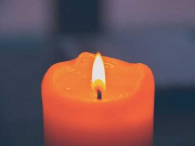 Kerzen-Ritual orange - Selbstvertrauen, Kraft, Stärke