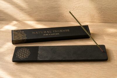 Räucherstäbchenhalter Blume des Lebens im Lotus